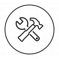 Wrench and Hammer Icon Premier Events
